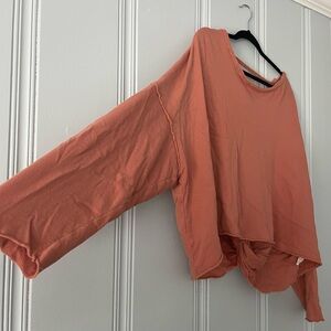 Aerie open back top & skirt set